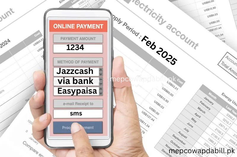 Bill payments via online channel 2