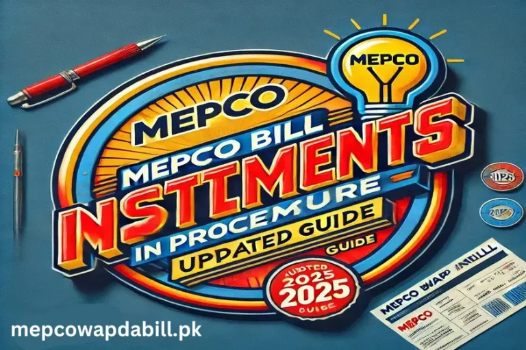 mepco bill installments plan guide image