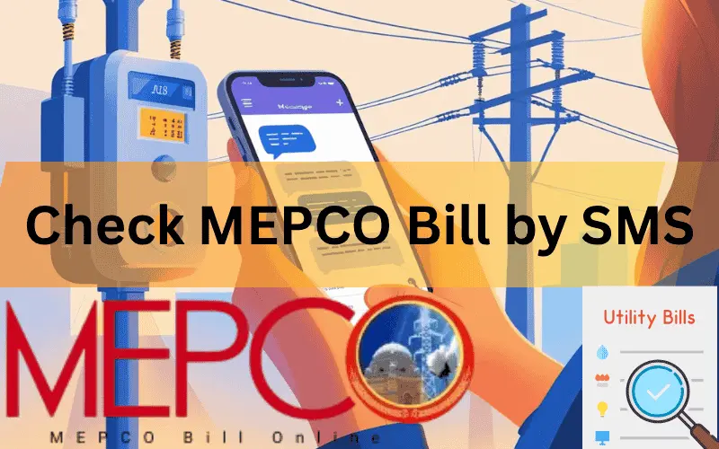 Check Mepco Bill by SMS - No internet required